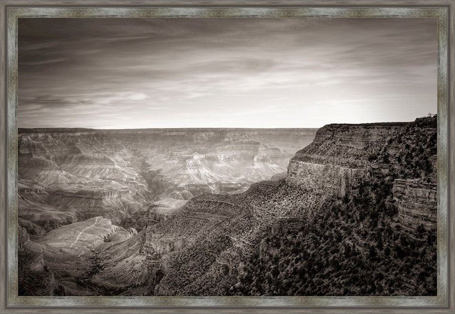 Canyon Morning Framed Fine Art Print, Hand Embellished
