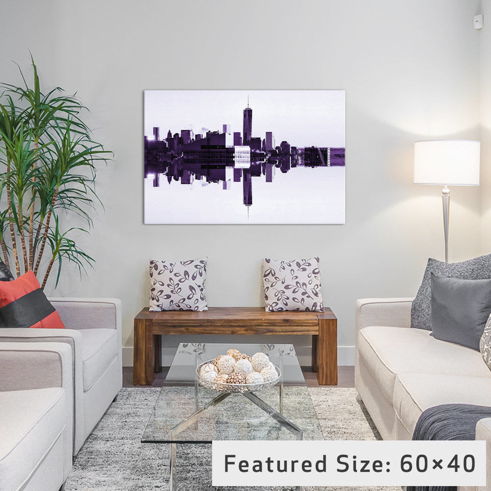 "Double Sided One World Trade Center" by Philippe Hugonnard, 26x18x1.5