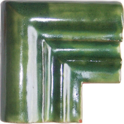 5 pcs Green Chair Rail Corner Molding