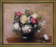 Henri FantinLatour Peonies Framed Premium Canvas Print, 20"x25"