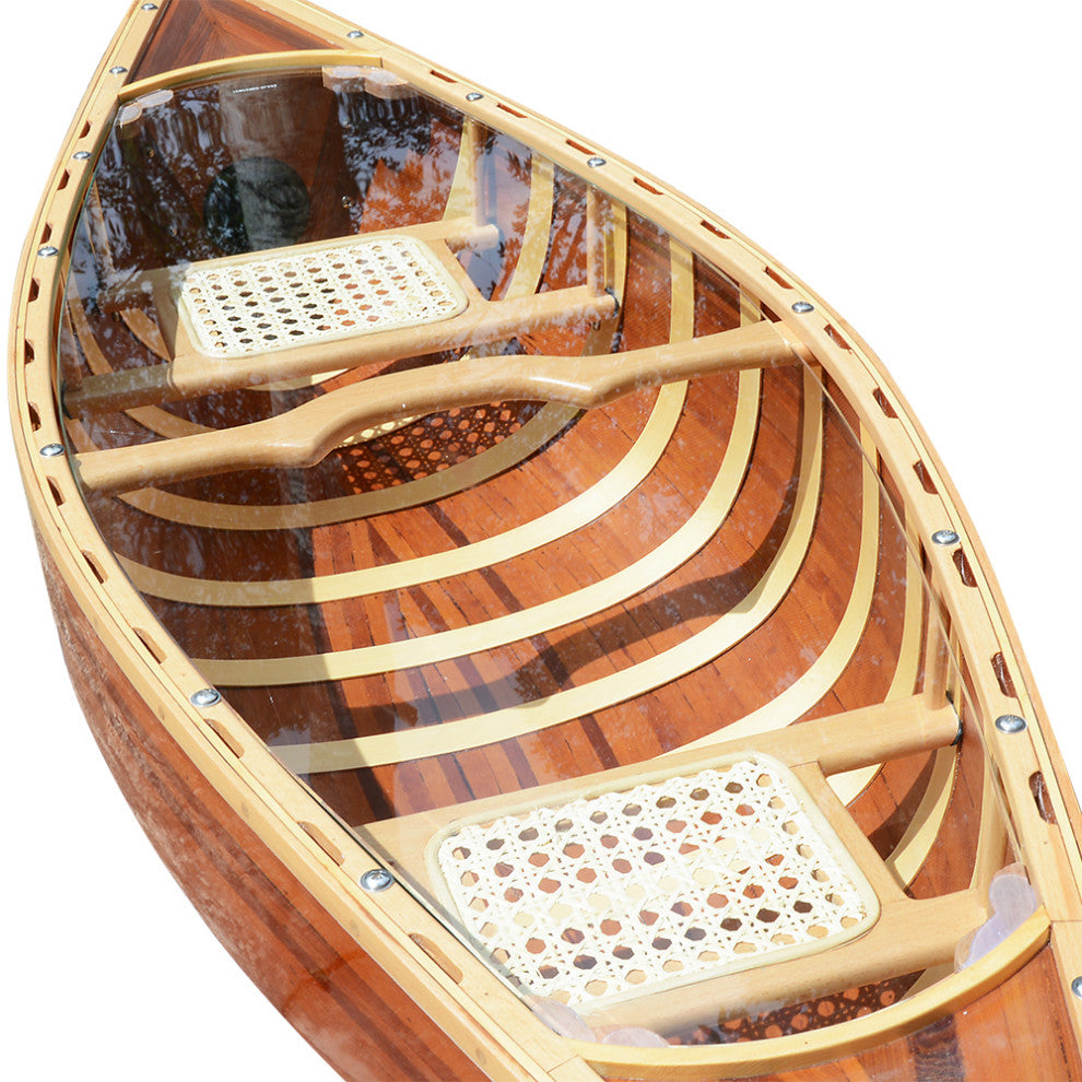 Canoe Table 5 Feet handmade wooden boat
