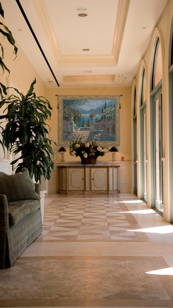 Italian Terrace Belgian Wall Tapestry
