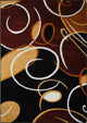 Home Dynamix Premium Loire Area Rug 3'7"x5'2", Decorative Ebony