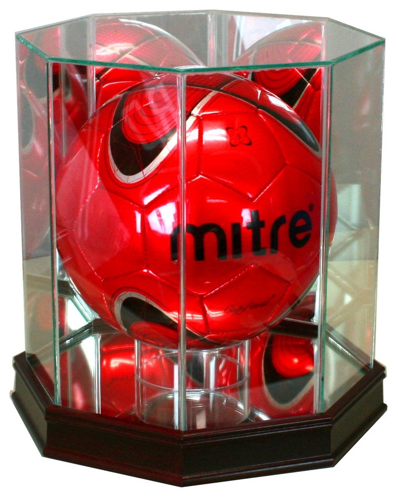 Octagon Soccer Ball Display Case