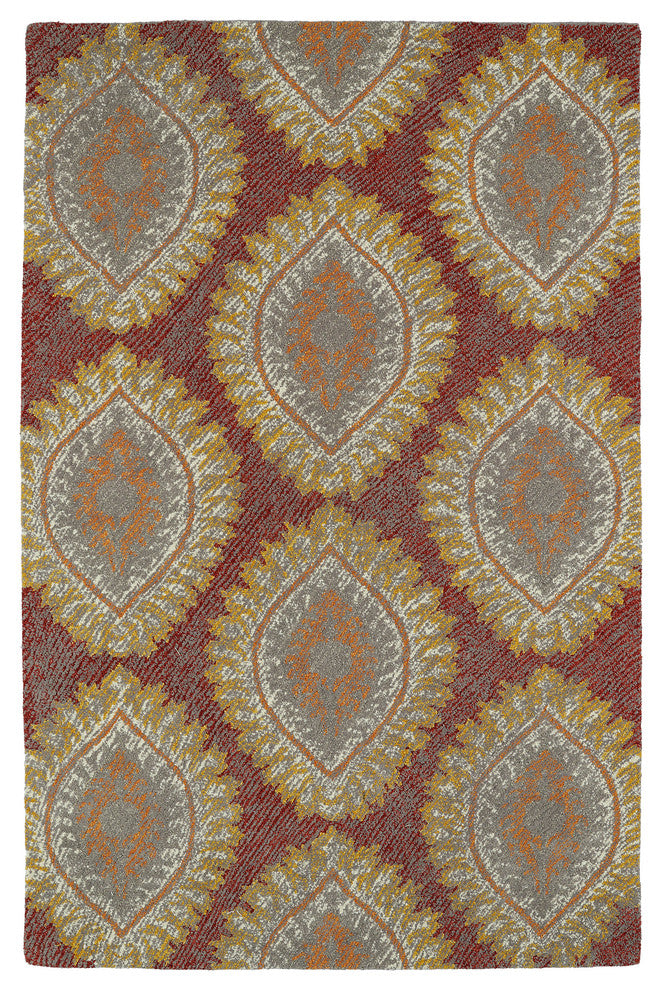 Kaleen Hand-Tufted Montage Collection Rug, 9'x12'