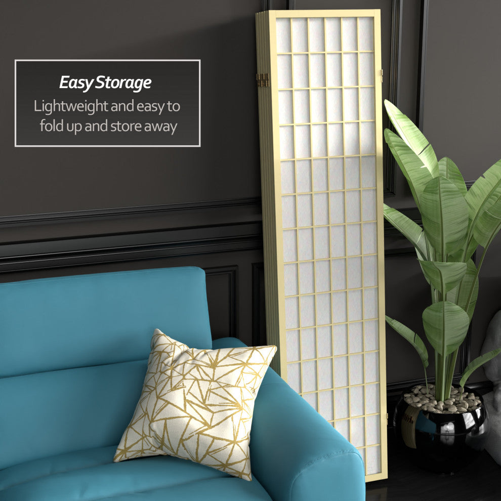 6' Tall Window Pane, Special Edition, Ivory, 6 Panels