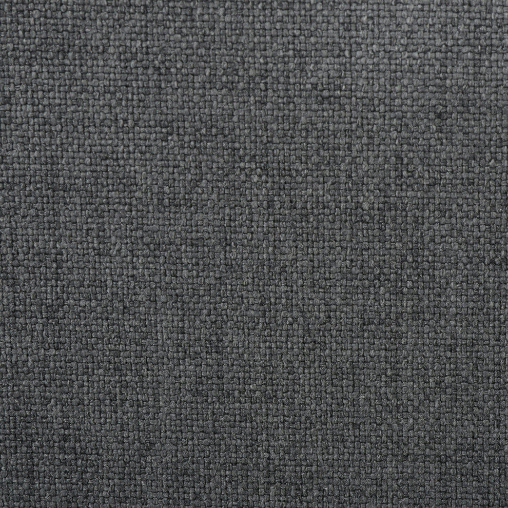 GDF Studio Toro Versatile Modern Fabric Storage Loveseat, Charcoal