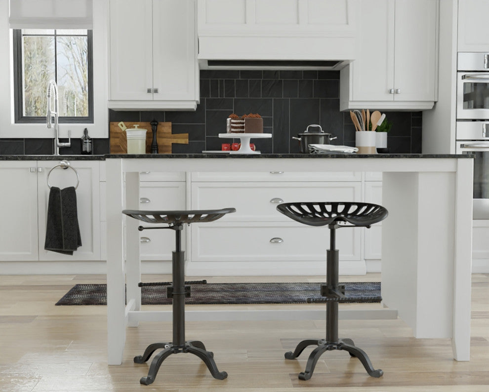 Adjustable Tractor Seat Stool, Industrial