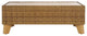 Safavieh Couture Indoor-Outdoor Margarita Wicker Coffee Table, Natural