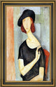 Amedeo Modigliani Jeanne Hebuterne Hat