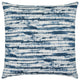Linear Indigo Sunbrella Pillow, 22"x22"