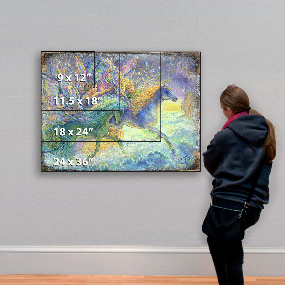 Race You to Fairy Land Wall and Table Top Wooden Decor, 12x9