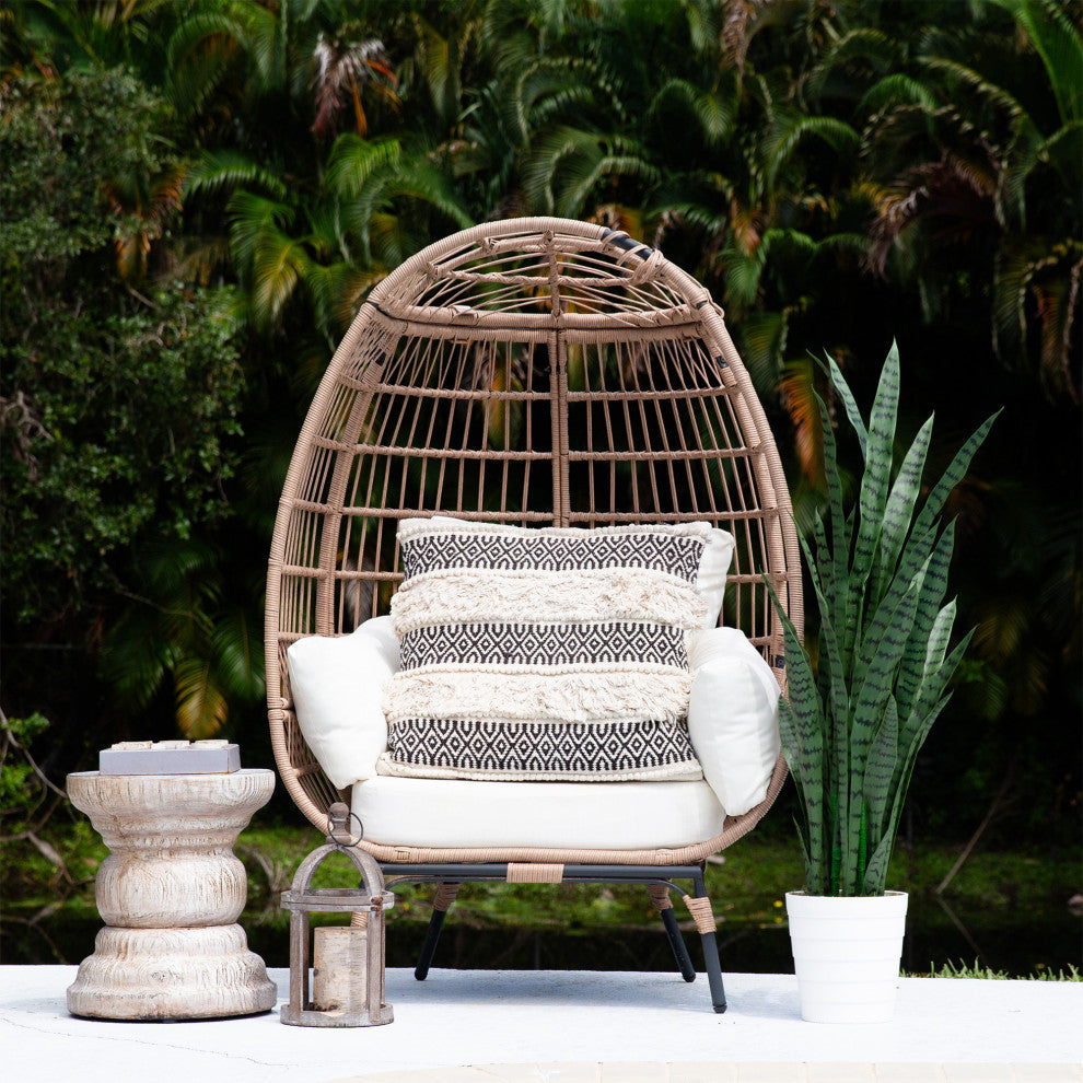 4ft. UV Resistant Artificial Sansevieria Plant, White Decorative Planter