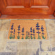 Rubber-Cal Summer "Flower Door Mat" Kit 18" x 30" 2 Doormats