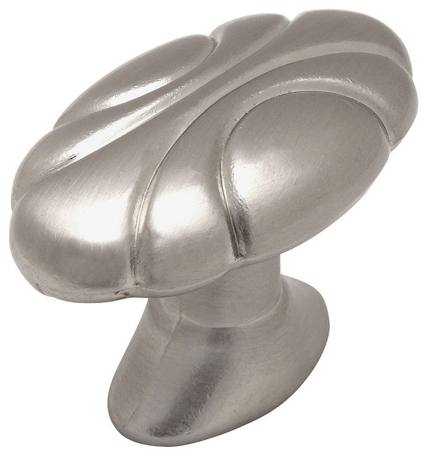 Cosmas 7783SN Satin Nickel Oval Cabinet Knob, Set of 5