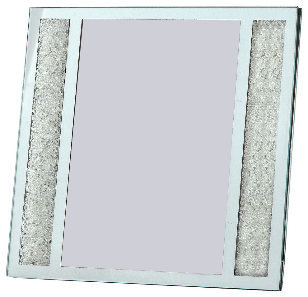 Starlet Crystal Filled Photo Picture Frame, 4"x6", 5x7