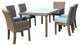 St. Tropez Rectangular Dining Set, Cornsilk