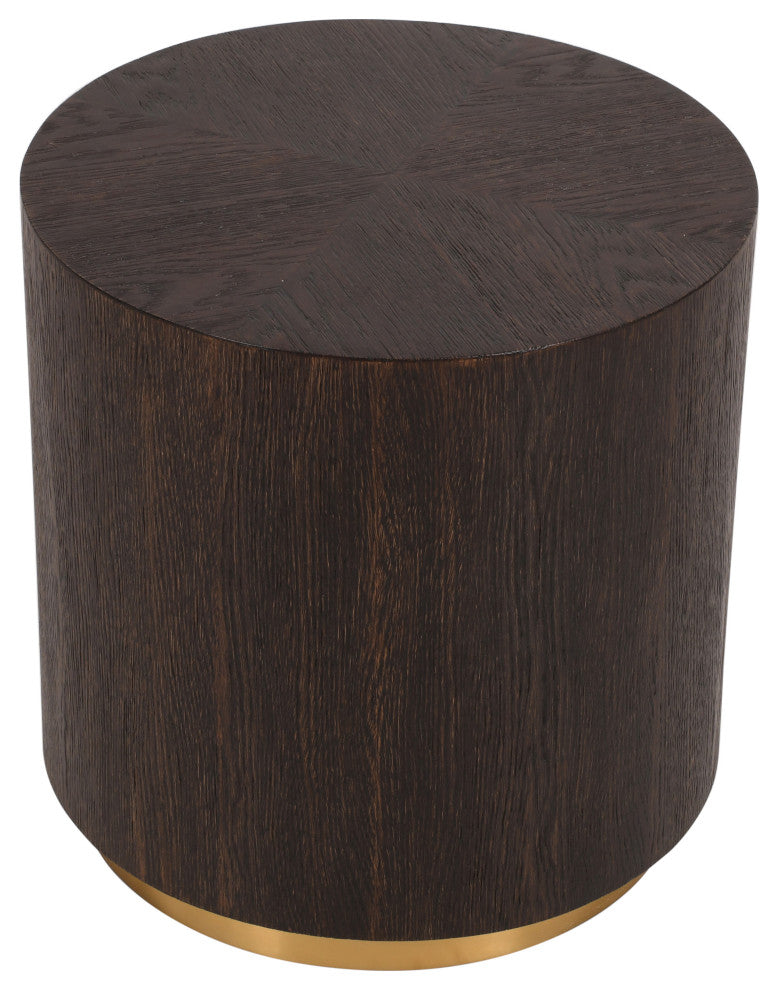 Nile Brown Oak End Table