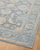 Loloi II Odette Sky / Beige 7'-10" x 7'-10" Round Area Rug