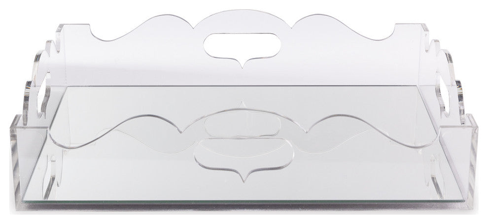 Queen Anne Lucite Tray