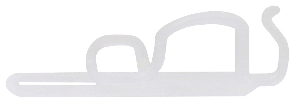 50ct Clear Outdoor Gutter and Shingle Christmas Light Clips