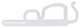 50ct Clear Outdoor Gutter and Shingle Christmas Light Clips