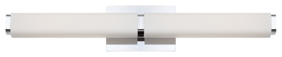 Vogue 27" LED Bathroom Vanity and Wall-Light 3500K, Chrome