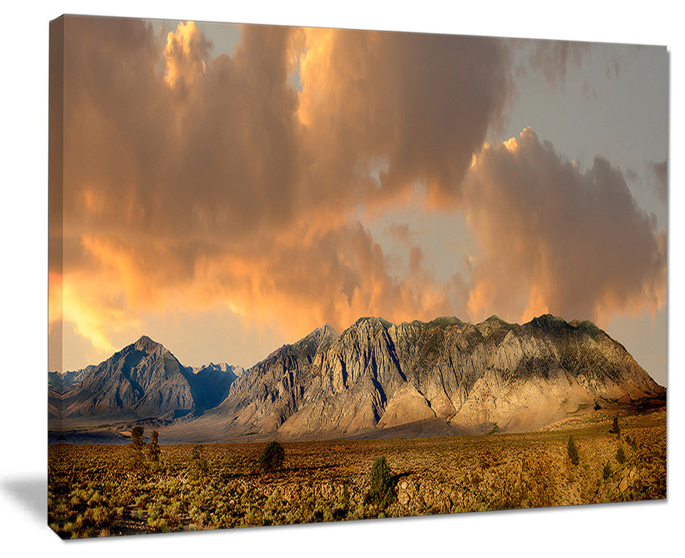 "Sierra Nevada Mountain" Landscape Wall Art Canvas Print, 40"x30"