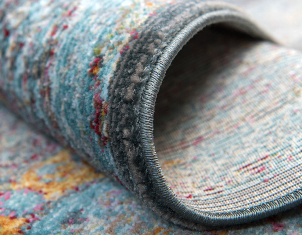 Unique Loom Blue Baracoa Raul 2' 2 x 3' 0 Area Rug