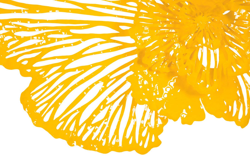 Flower Wall, Ivory, Medium