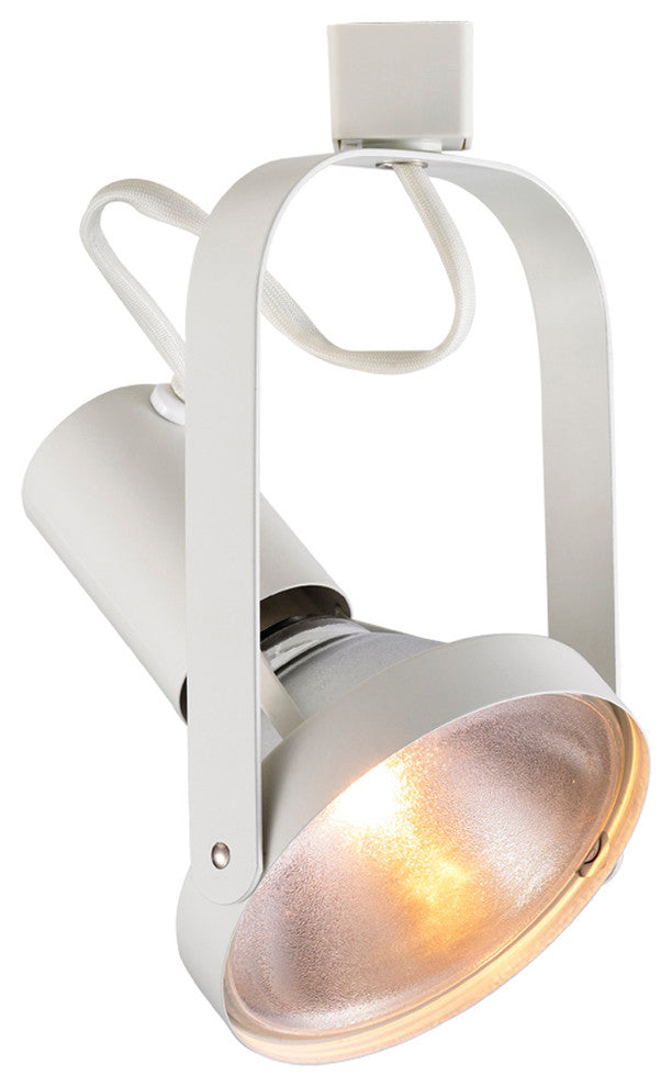 WAC Lighting Line Voltage Track Fixture in White for L Track