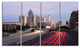 "Atlanta Georgia Rush Hour Traffic at Dusk" Wall Art, 48"x28", 4Panel
