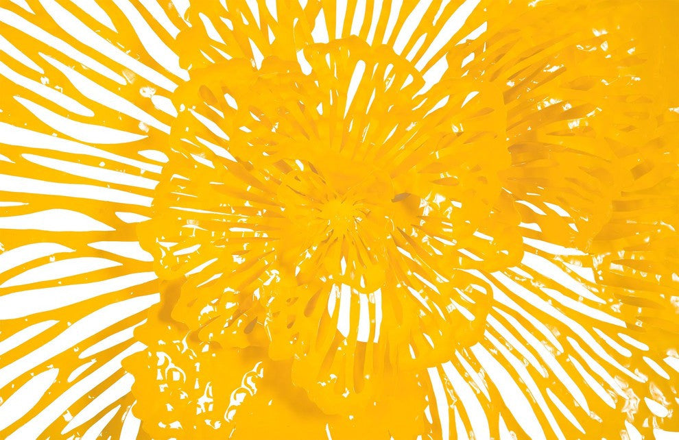 Flower Wall, Ivory, Medium