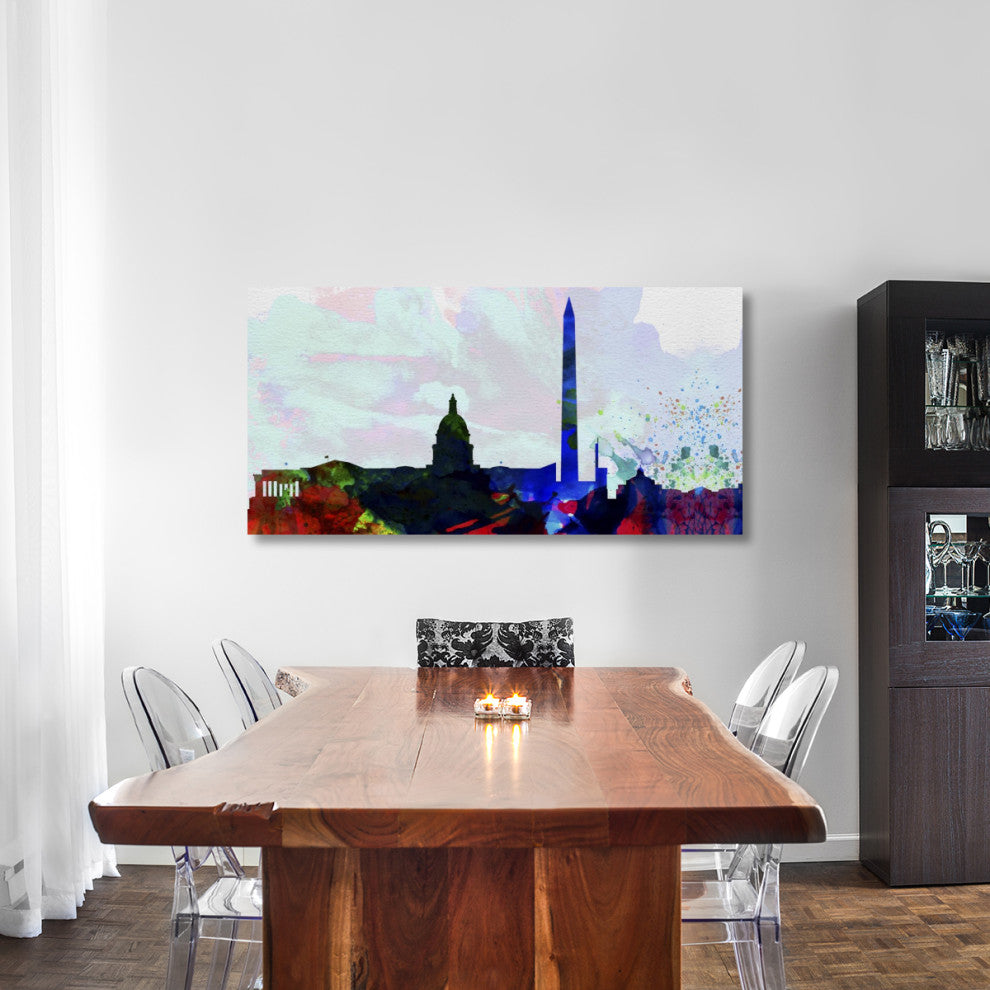 "Washington DC City Skyline 2" Fine Art Print