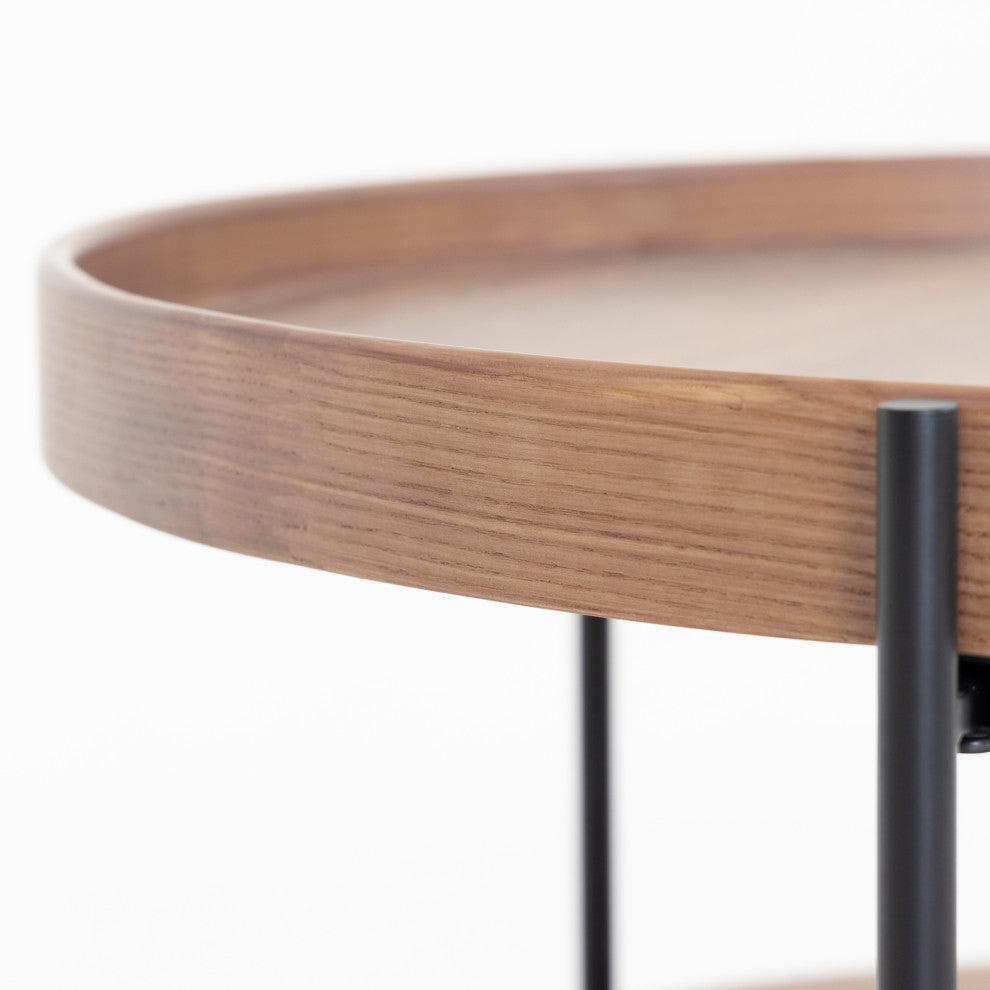 Modrest Savoy Modern Walnut Medium Coffee Table