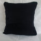 Black Gold Diamond Pillow by BohoCHIC Maui