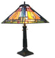 Fleming 2-Light Mission Table Lamp 16"