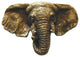 Goliath Elephant Knob Antique Brass, Antique Brass