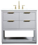 Elegant VF19236GR 36"Single Bathroom Vanity, Gray