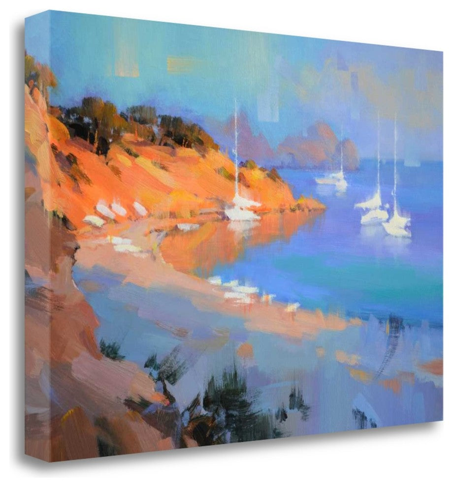 "Evening Boats" By Alex Hook Krioutchkov, Giclee Print on Gallery Wrap Canvas