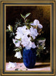 Kate Sadler a Vase of Azaleas Framed Premium Canvas Print, 16"x24"