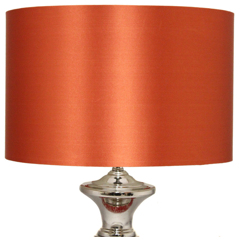 Urban Designs Orange Mosaic Cracked Glass 24" Table Lamp, Set of 2