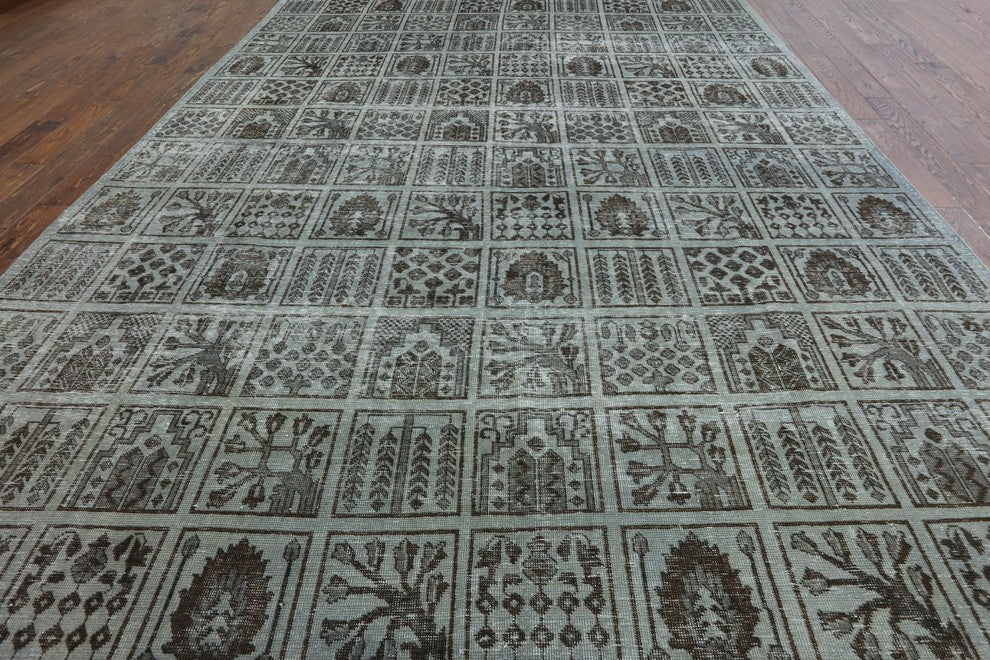 Handmade Persian Overdyed Wool Area Rug 9'x12', W2288