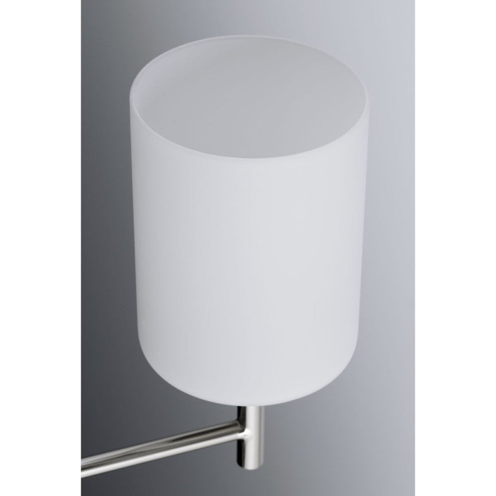 Progress Lighting 1-100W Medium Bath Bracket, Polished Nickel