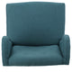 GDF Studio Asheville Modern Fabric Wingback Chair, Set of 2, Dark Teal
