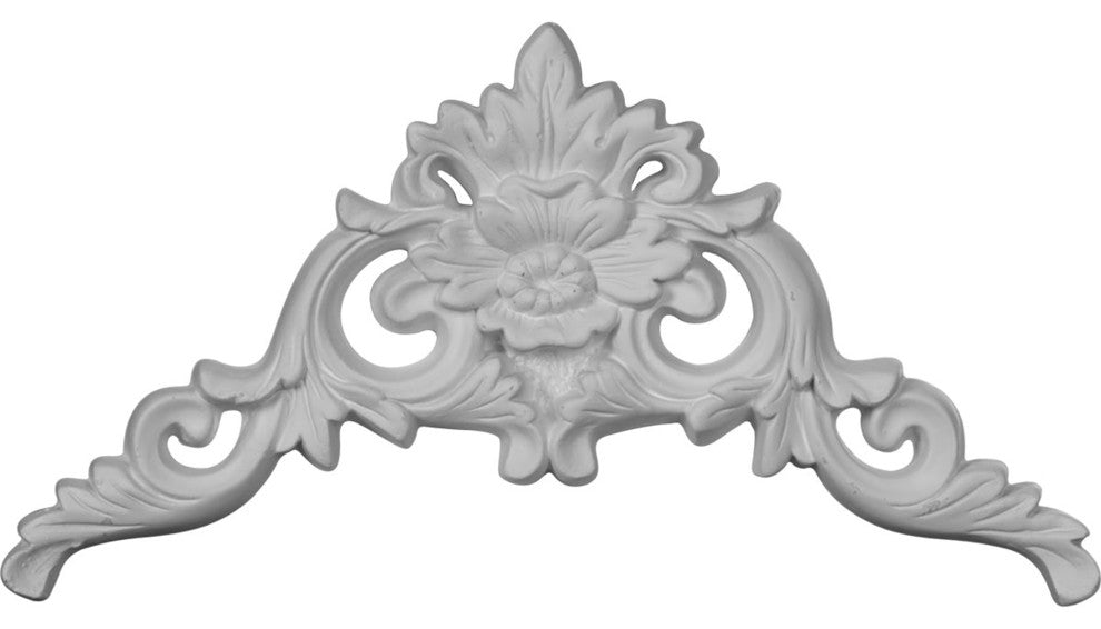 11 7/8"W x 6 1/4"H x 7/8"P Versailles Large Onlay