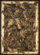 Home Dynamix Optimum Kawan Area Rug 7'8"x10'4", Floral Black