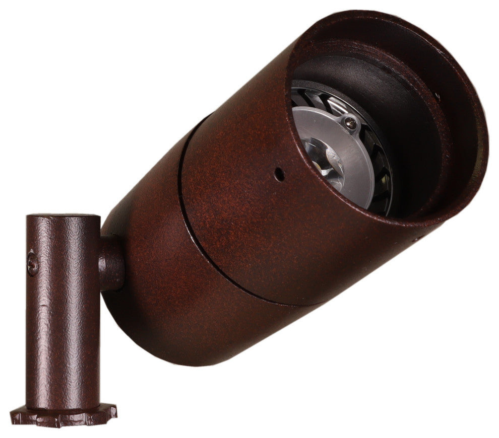 LED Low Voltage Directional Bullet Light in Rust Finish-BPL103RSTLED