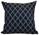 Decorative Outdoor Holiday Pillow, Navy Blue, 16"x16"