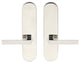 Tokyo Lever, Full Dummy Tubular Pair, Left Hand, Polished Stainless Steel